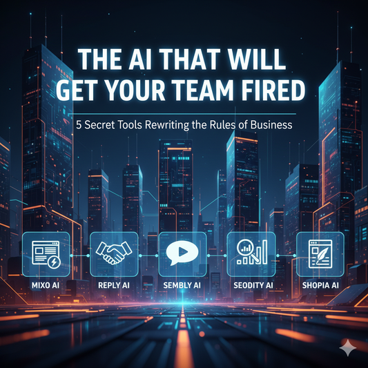 The AI That Will Get Your Team Fired: 5 Secret Tools Rewriting the Rules of Business! | CIAOMARKETS | AI TOOLS