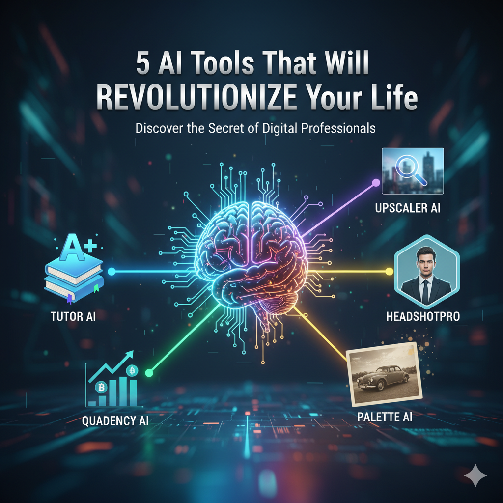 5 AI Tools That Will REVOLUTIONIZE Your Life Discover the Secret of D