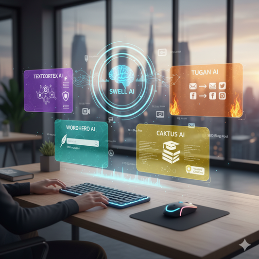 The Content Surge: How These 5 AI Tools Are Destroying Manual Work (And How to Use Them Before Everyone Else!) | CIAOMARKETS | AI TOOLS