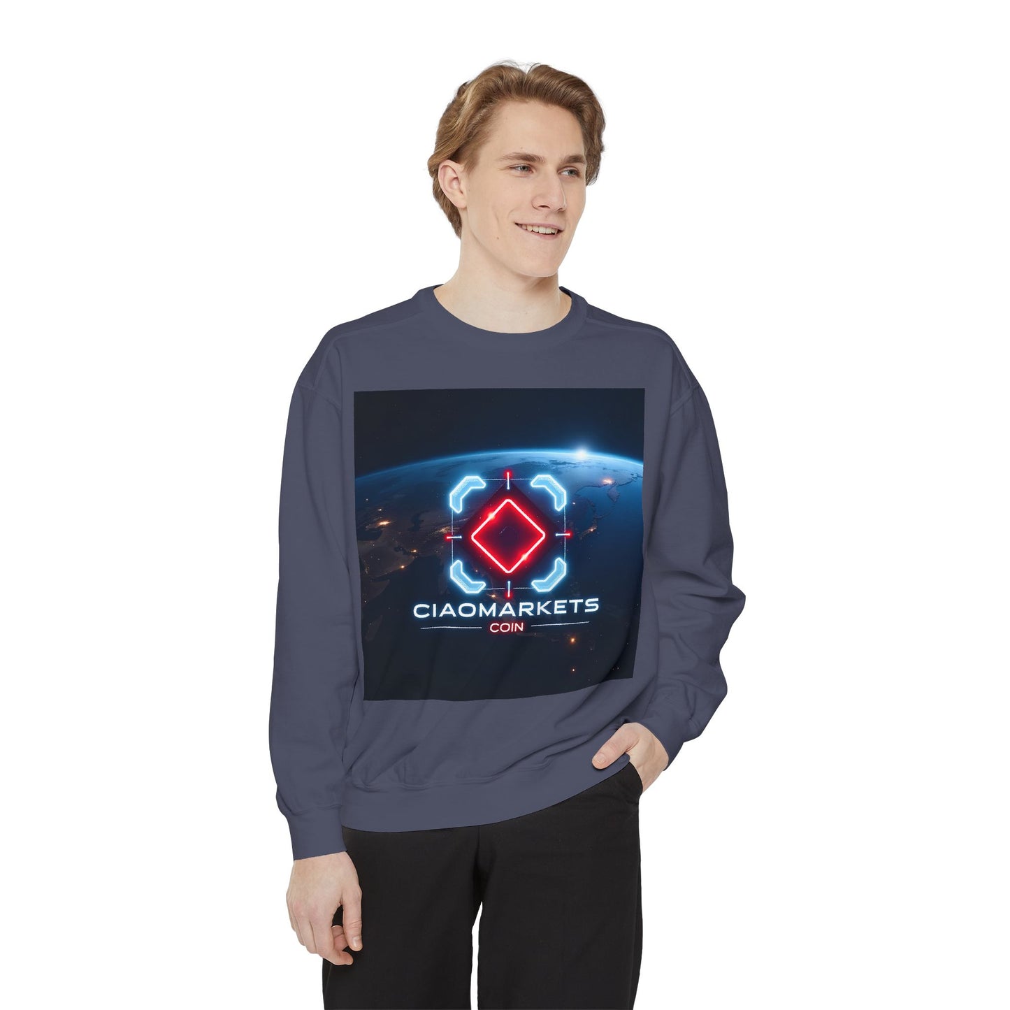 $CIAO - Unisex Garment-Dyed Sweatshirt