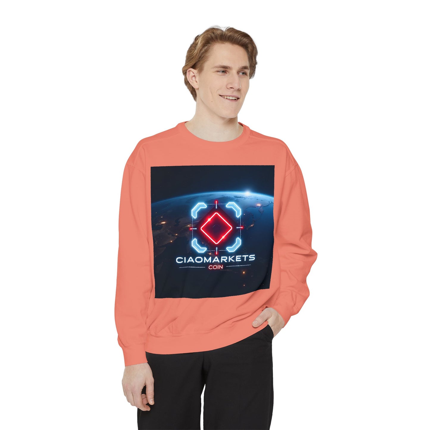 $CIAO - Unisex Garment-Dyed Sweatshirt