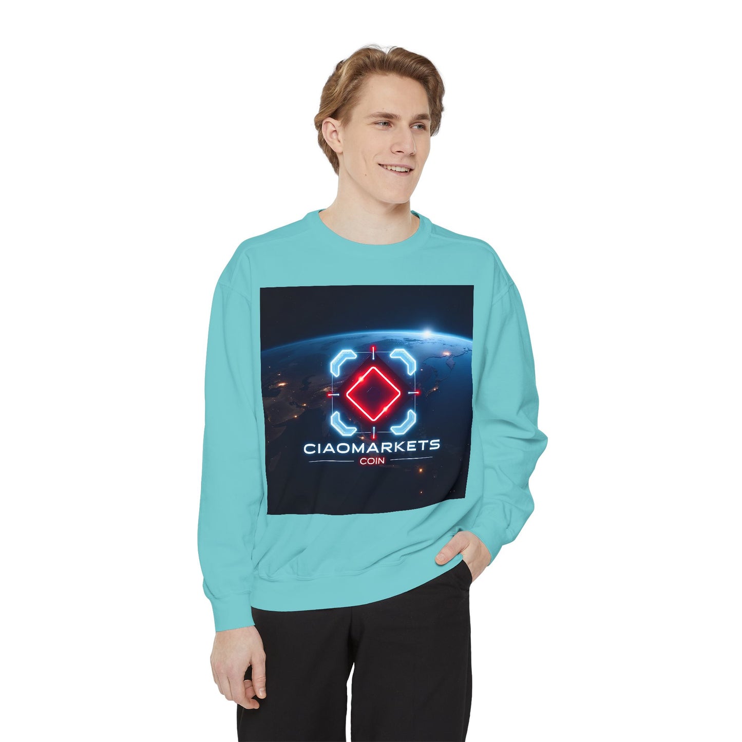 $CIAO - Unisex Garment-Dyed Sweatshirt