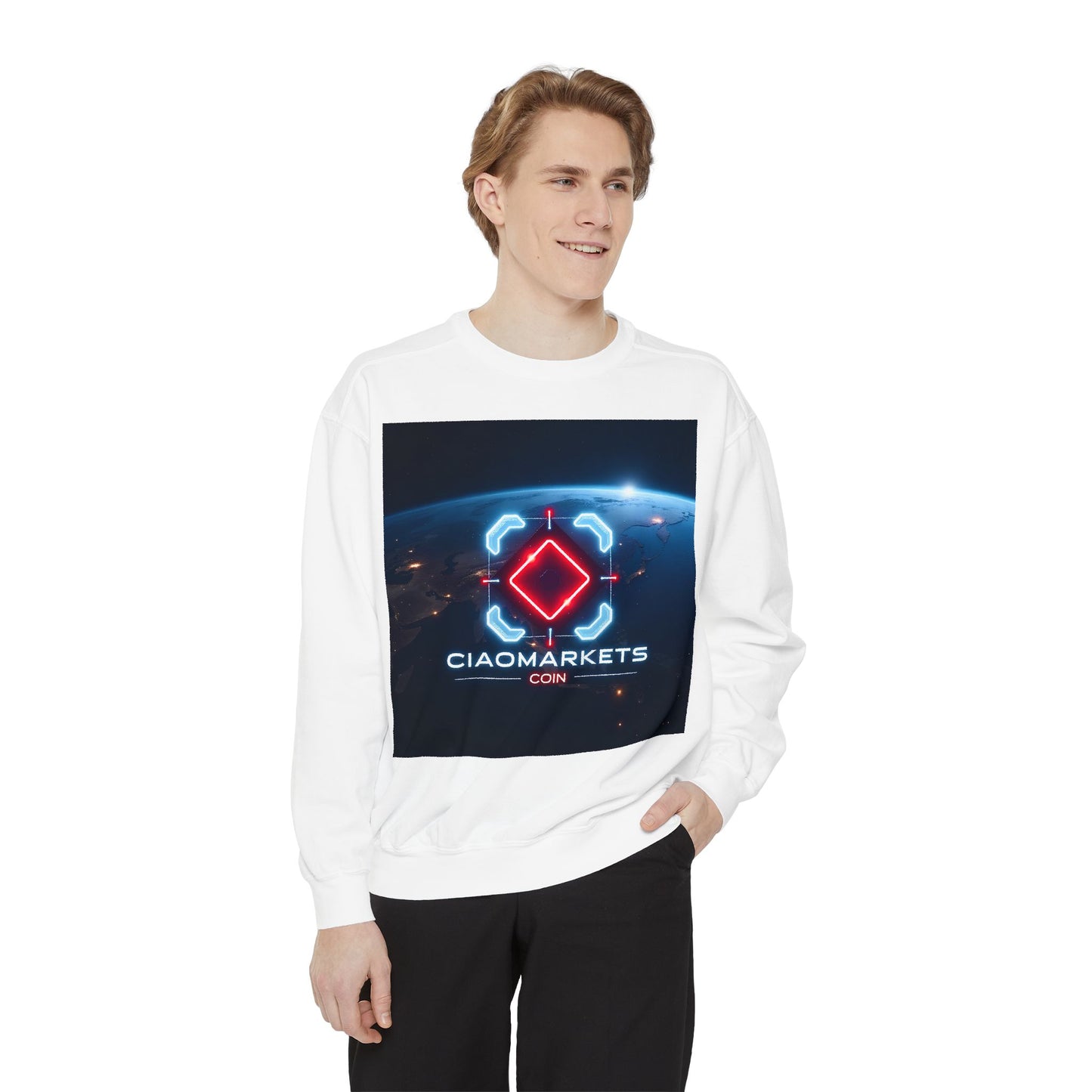 $CIAO - Unisex Garment-Dyed Sweatshirt