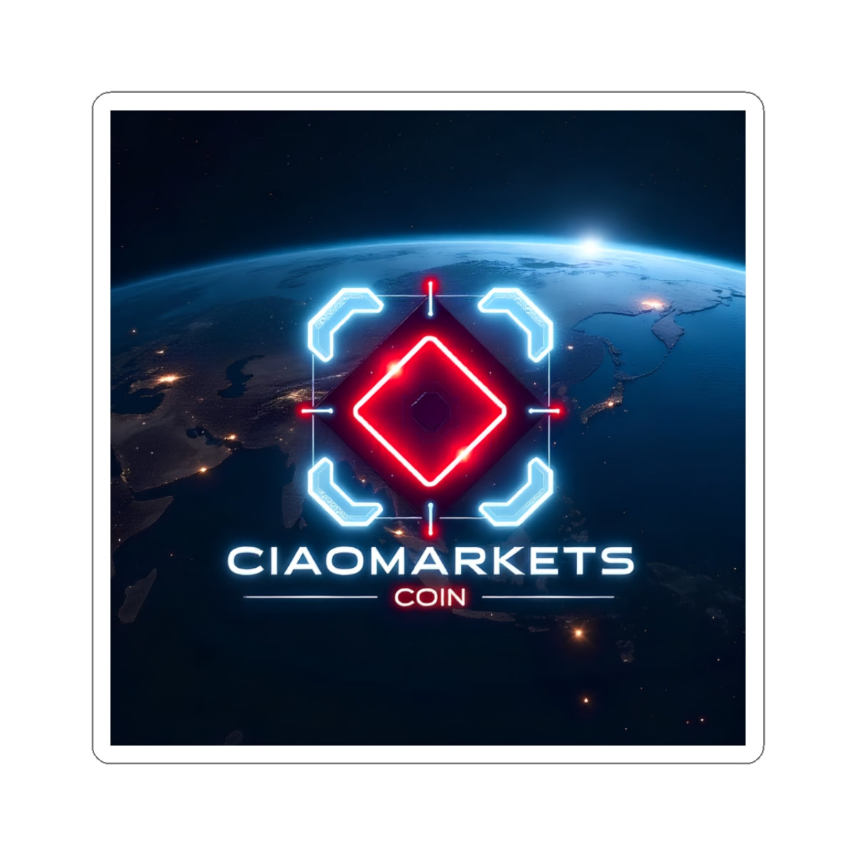 $CIAO - Kiss-Cut Stickers