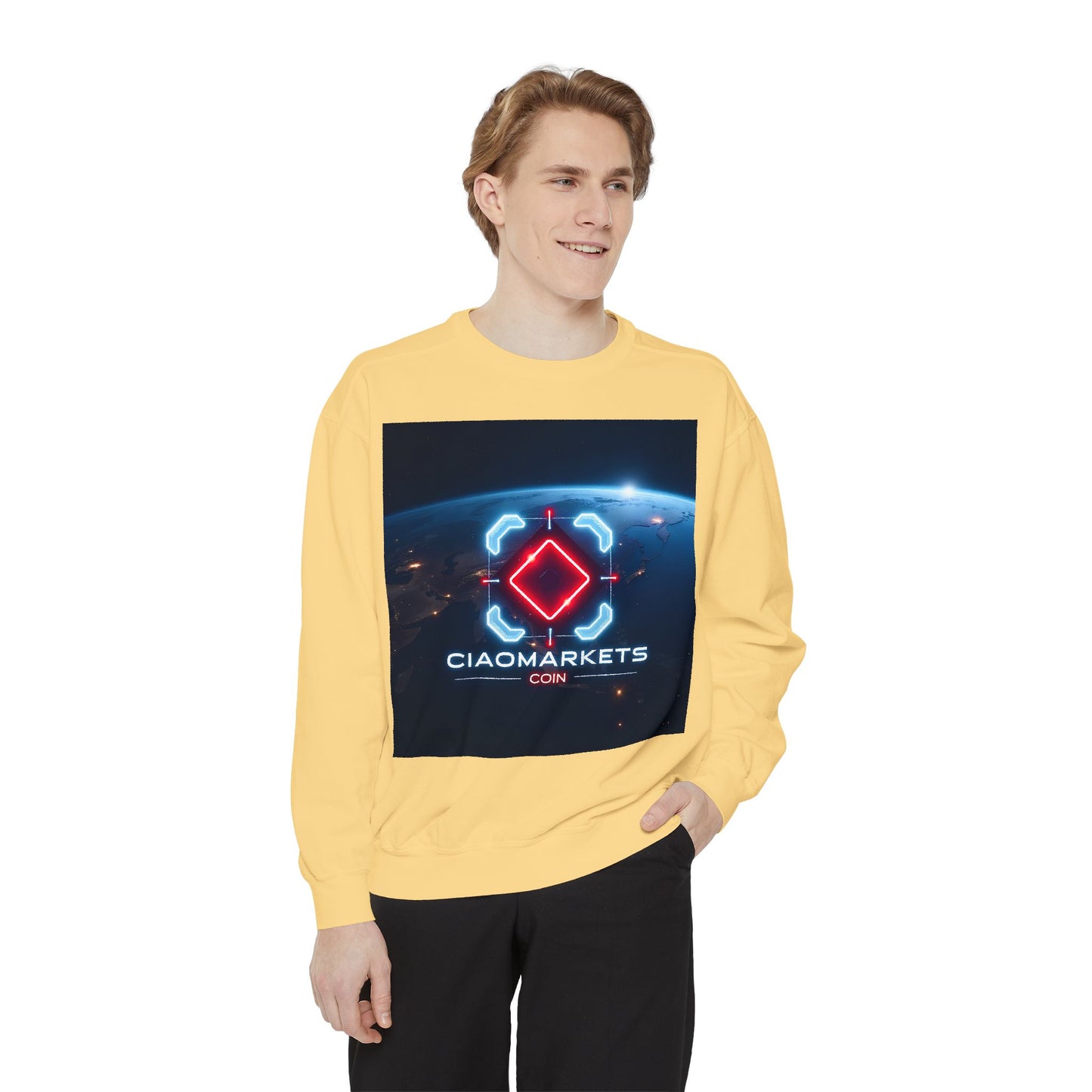 $CIAO - Unisex Garment-Dyed Sweatshirt