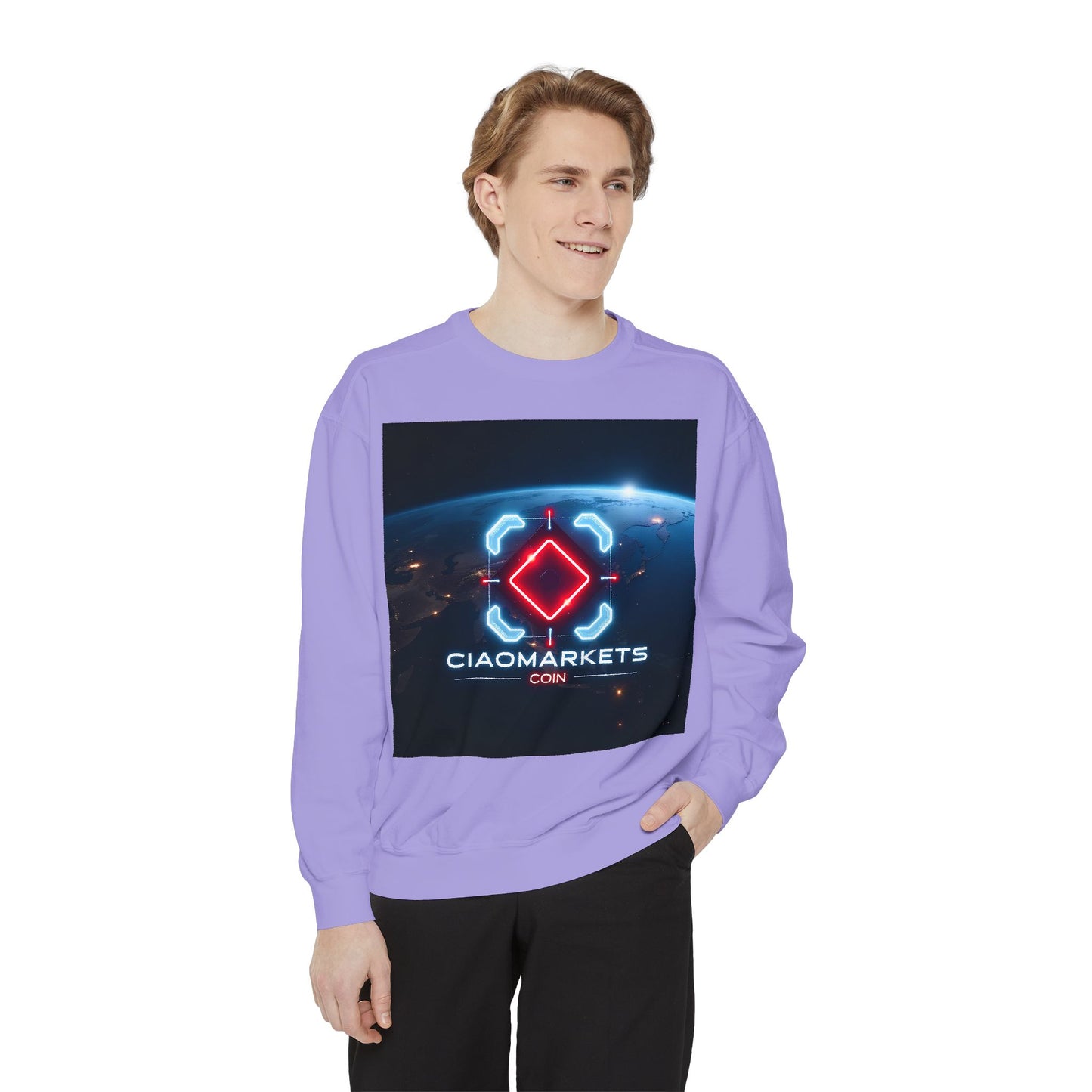 $CIAO - Unisex Garment-Dyed Sweatshirt