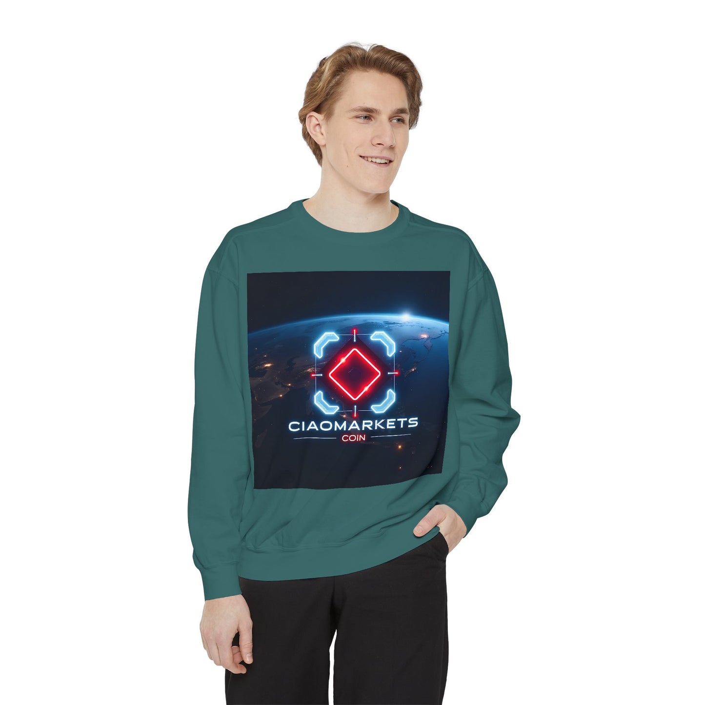 $CIAO - Unisex Garment-Dyed Sweatshirt