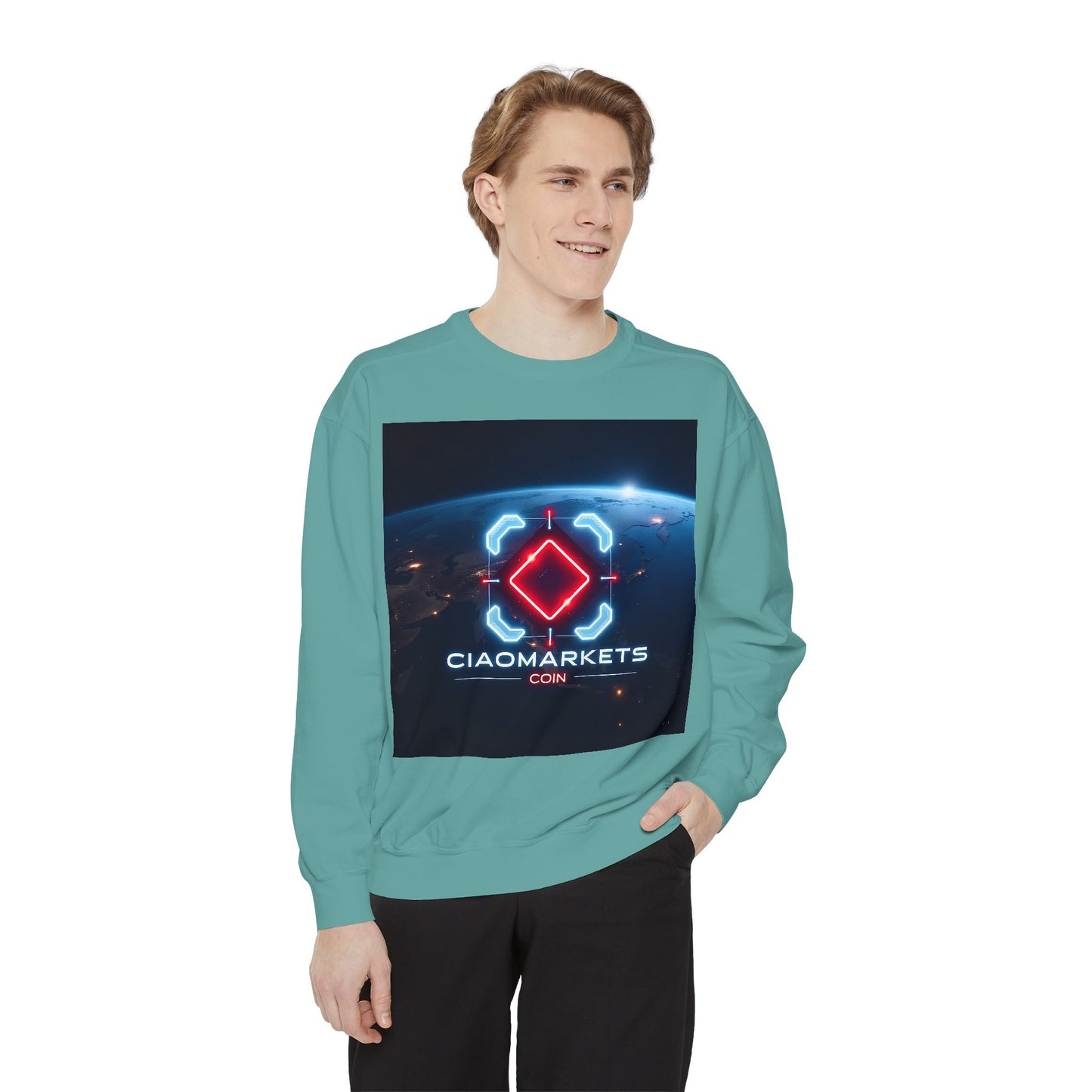 $CIAO - Unisex Garment-Dyed Sweatshirt