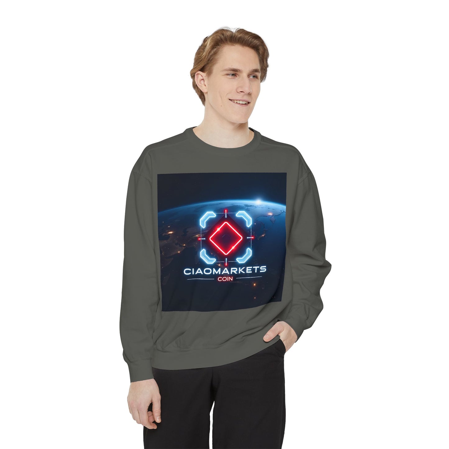 $CIAO - Unisex Garment-Dyed Sweatshirt