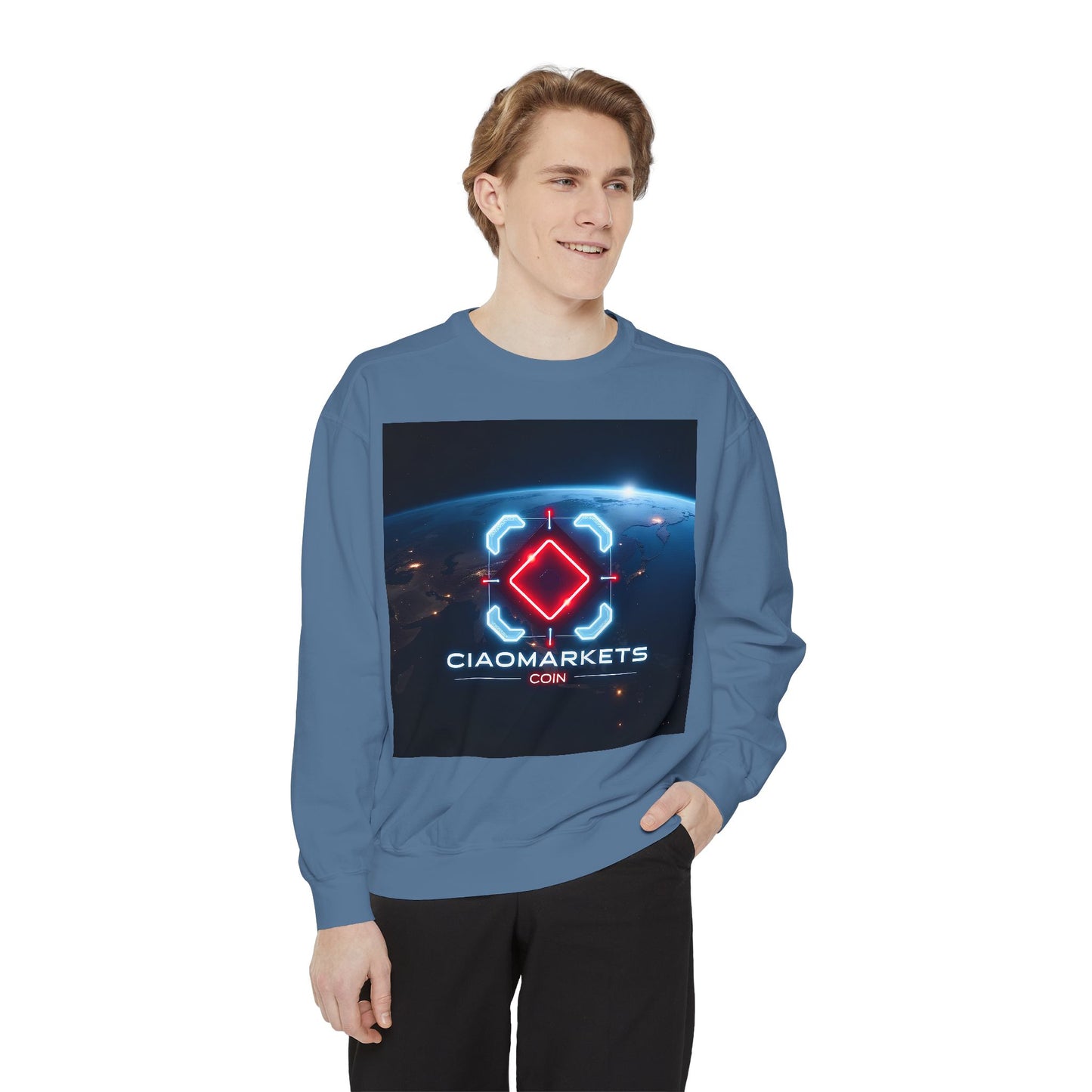 $CIAO - Unisex Garment-Dyed Sweatshirt