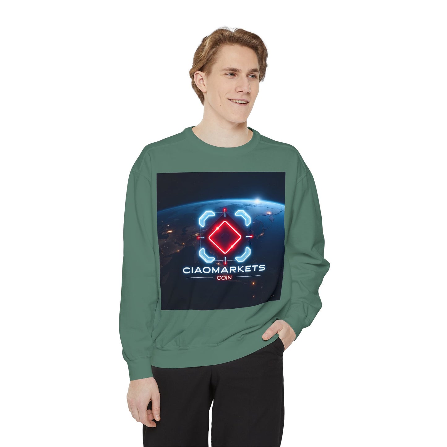 $CIAO - Unisex Garment-Dyed Sweatshirt
