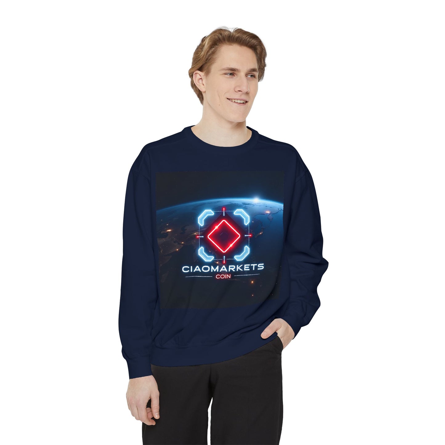$CIAO - Unisex Garment-Dyed Sweatshirt