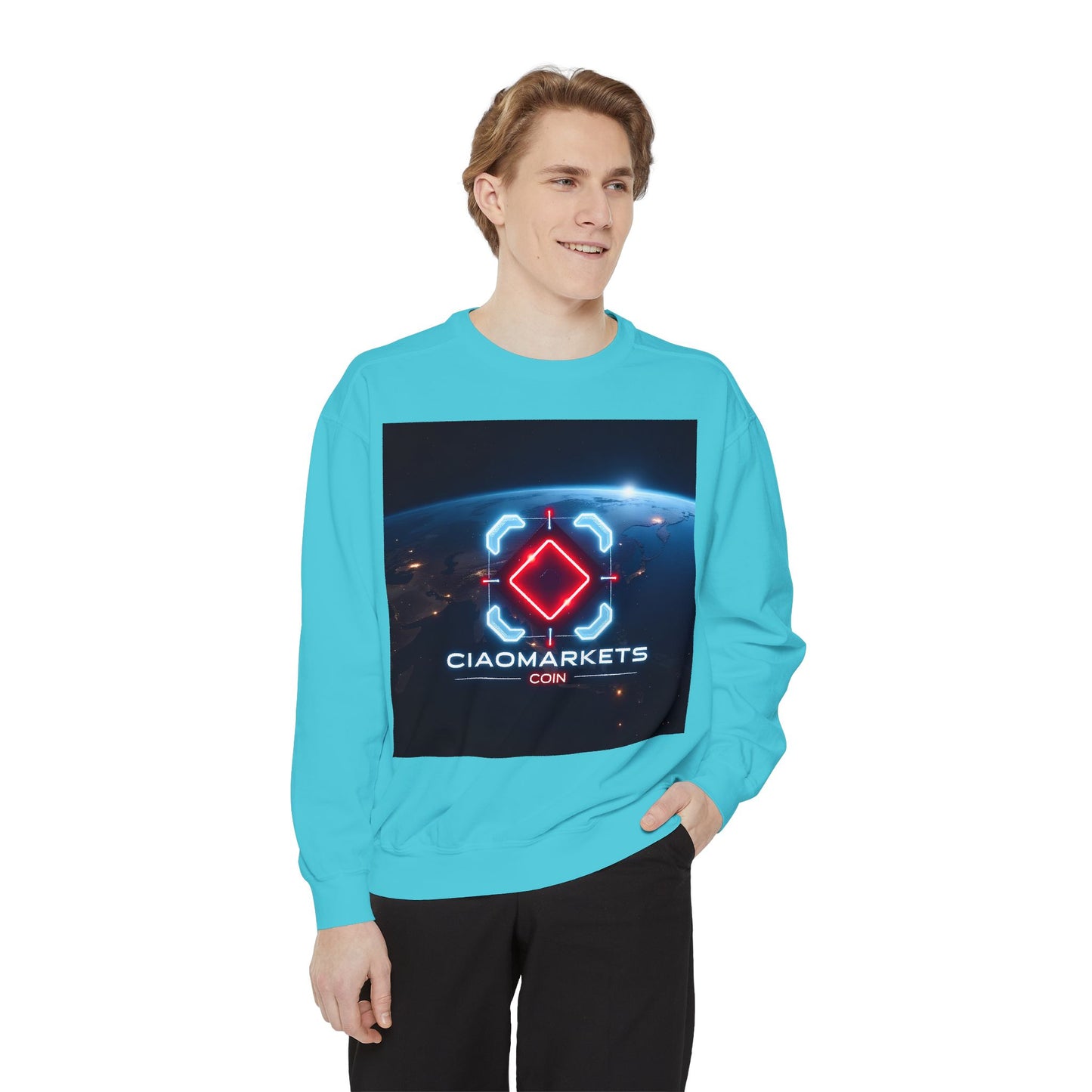 $CIAO - Unisex Garment-Dyed Sweatshirt