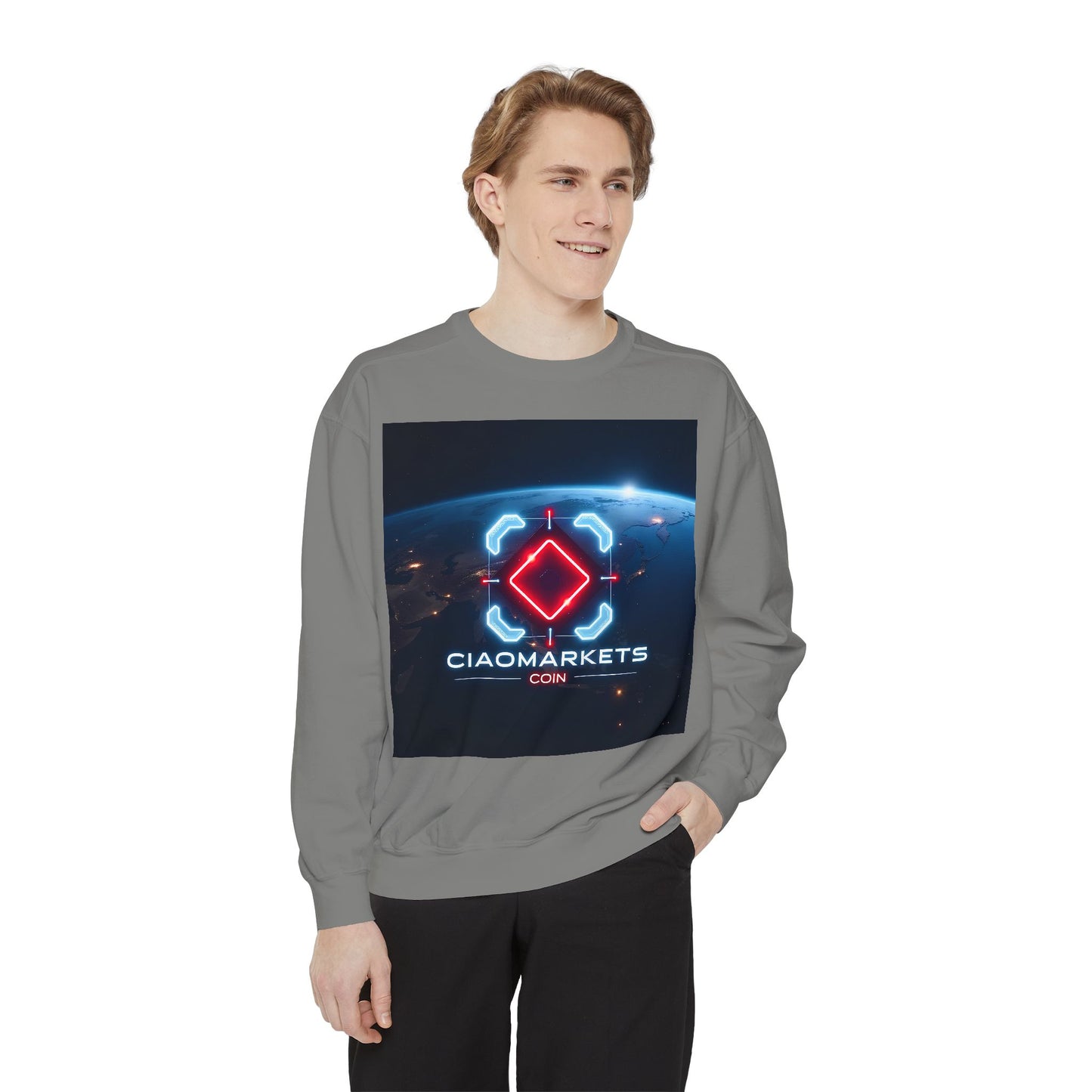 $CIAO - Unisex Garment-Dyed Sweatshirt