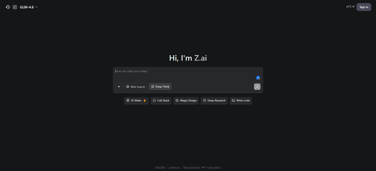 CHAT Z AI | CIAOMARKETS