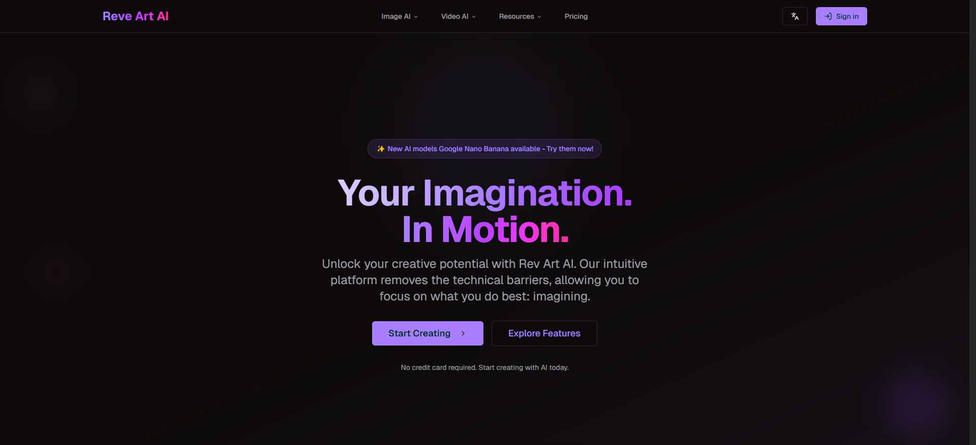 REVE ART AI | CIAOMARKETS