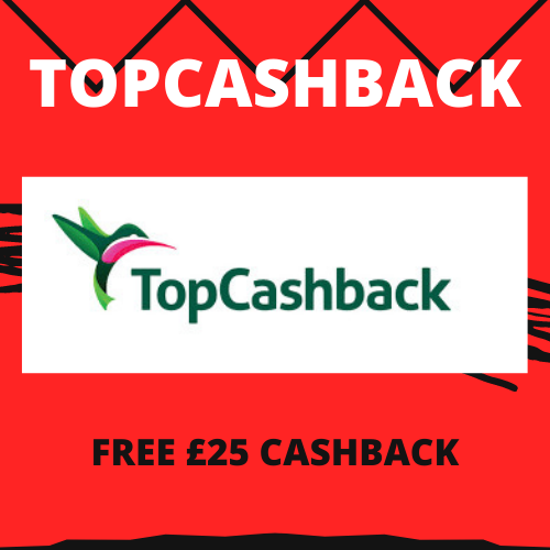 TOPCASHBACK: FREE £25 CASHBACK