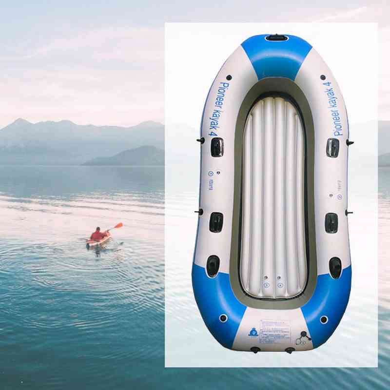 3/4 Person Foldable Rubber Boat PVC