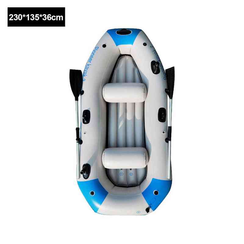 3/4 Person Foldable Rubber Boat PVC