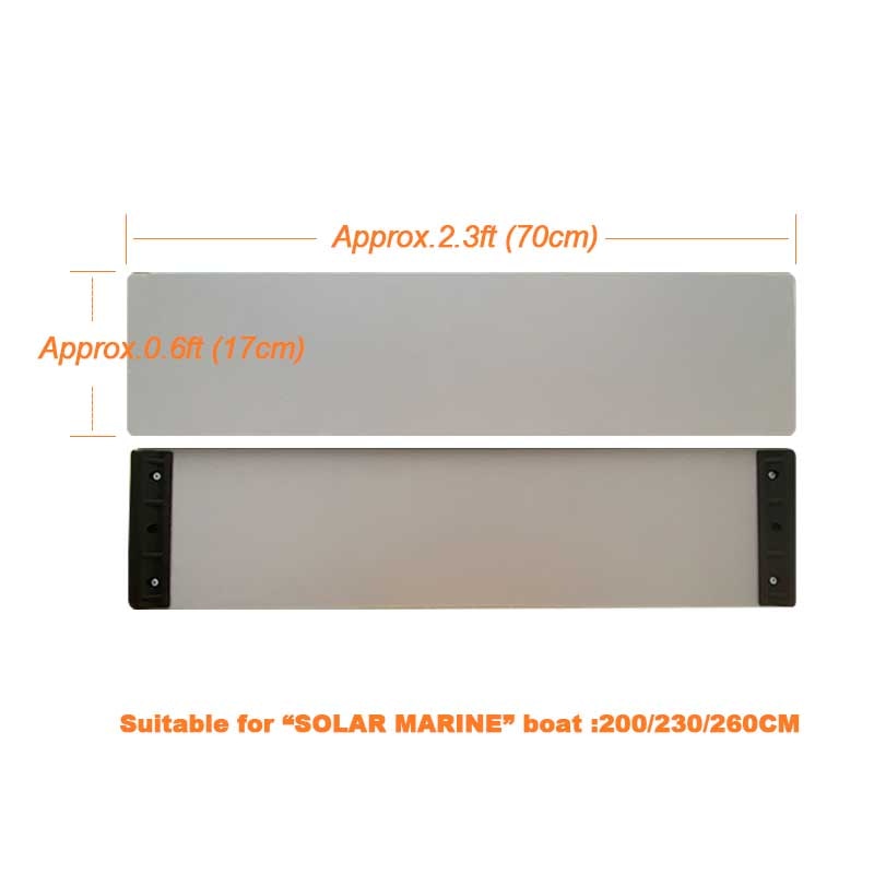 Inflatable Boats Seat with Slide Attachments Waterproof Plywood Plates