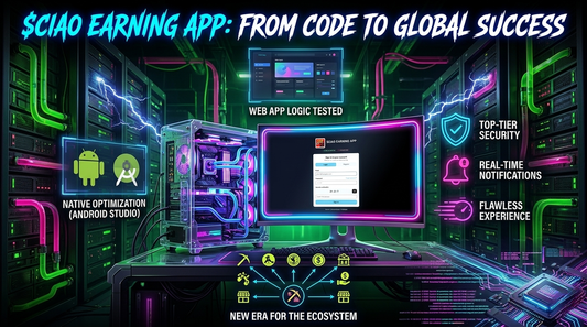 $CIAO EARNING APP | CIAOMARKETS ECOSYSTEM | $CIAO COIN | CRYPTO | $CIAO TOKEN