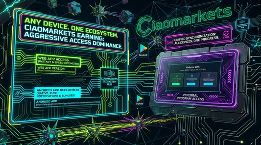 $CIAO EARNING APP | CIAOMARKETS ECOSYSTEM | $CIAO COIN | CRYPTO | $CIAO TOKEN