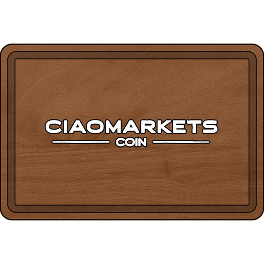 $CIAO - Wooden Cutting Board | White-Black