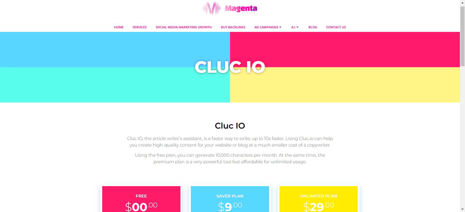 CLUC AI | CIAOMARKETS