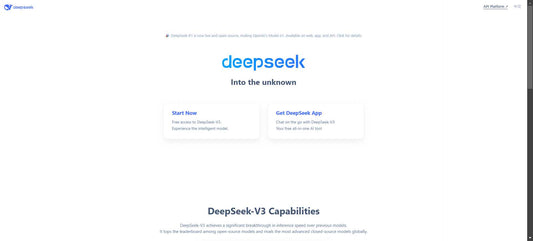 DEEPSEEK AI | CIAOMARKETS