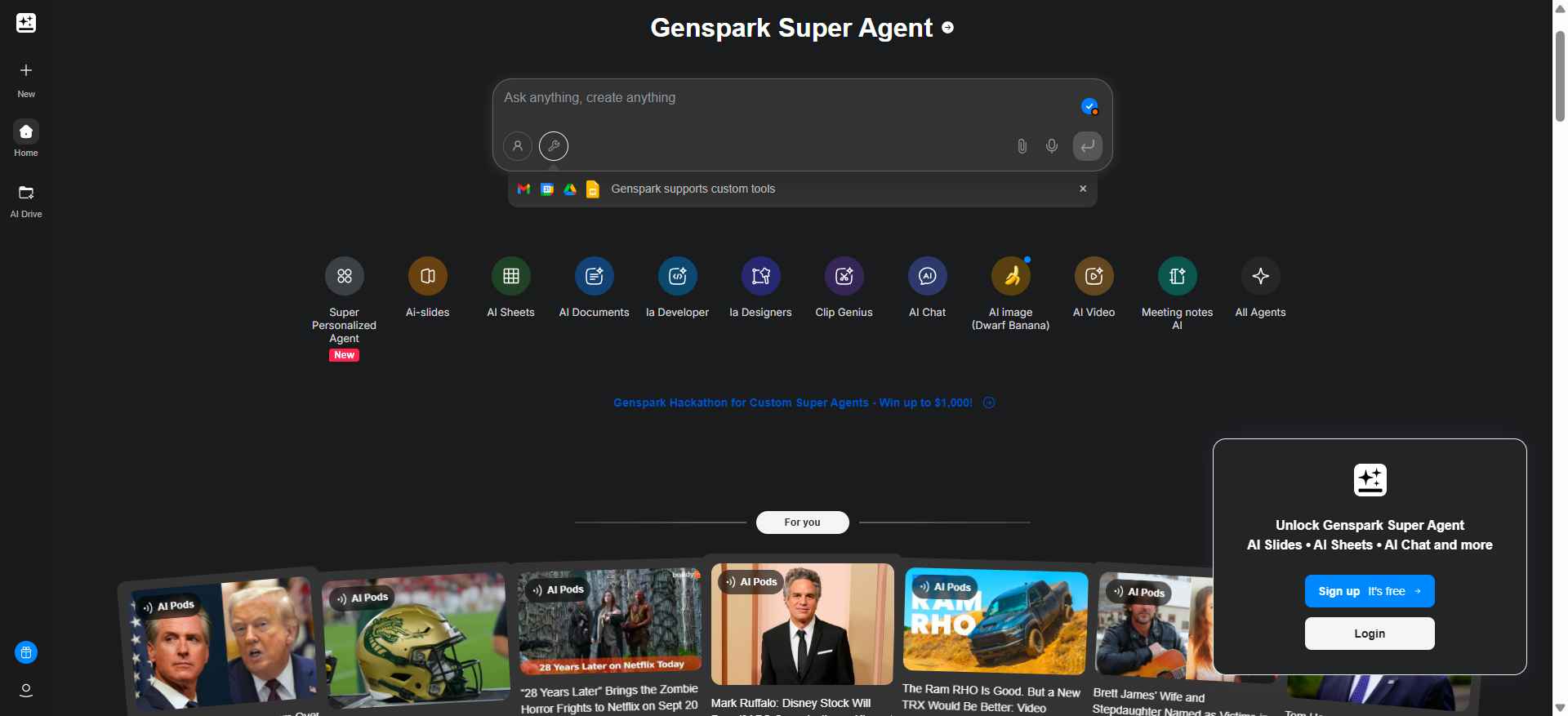 GENSPARK AI | CIAOMARKETS