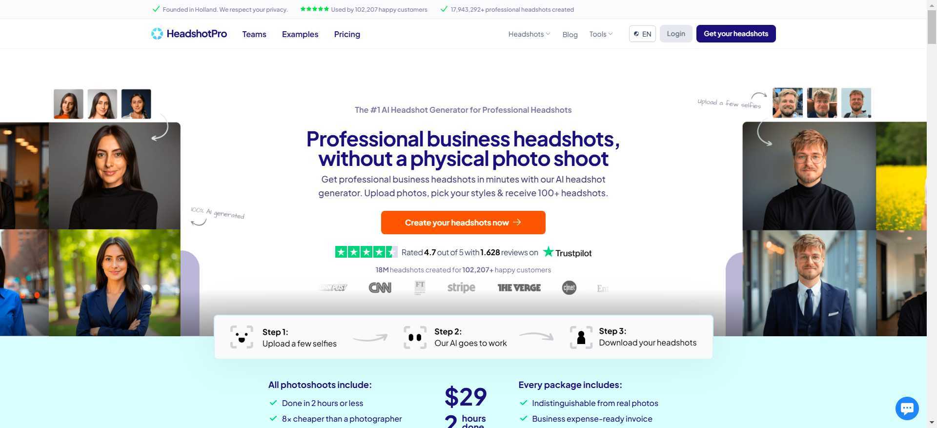 HEADSHOTPRO AI | CIAOMARKETS