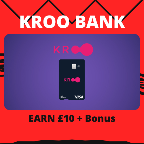 KROO BANK: EARN £10 + Bonus