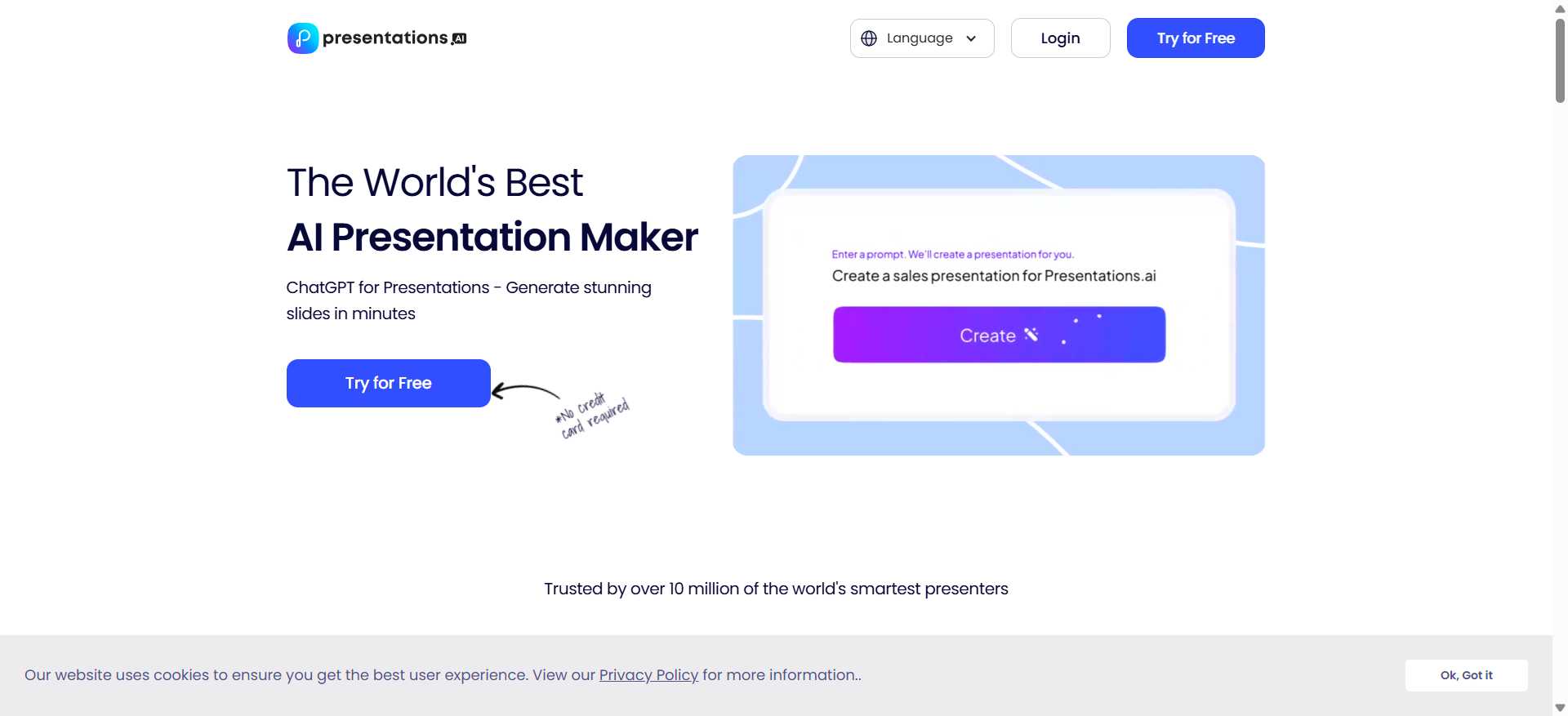PRESENTATIONS AI | CIAOMARKETS