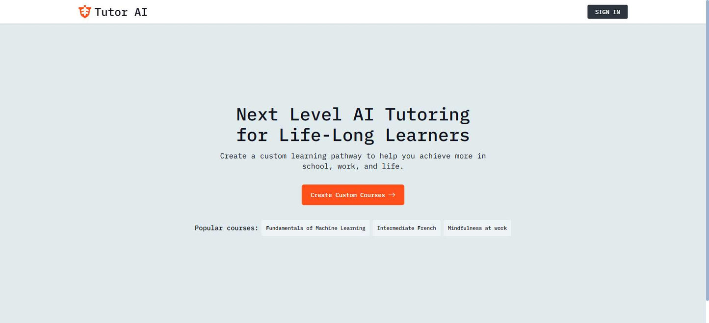 TUTOR AI | CIAOMARKETS