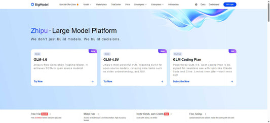 ZHIPU BIGMODEL AI | CIAOMARKETS