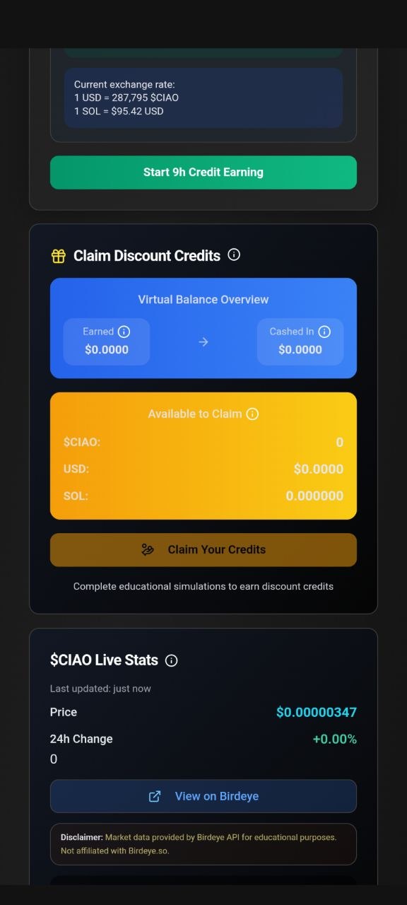 $CIAO EARNING APP | $CIAO COIN | CIAOMARKETS ECOSYSTEM | $CIAO STORE