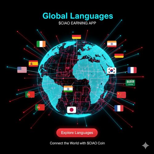 Multilingual | $CIAO EARNING APP | $CIAO COIN | CIAOMARKETS ECOSYSTEM | $CIAO STORE