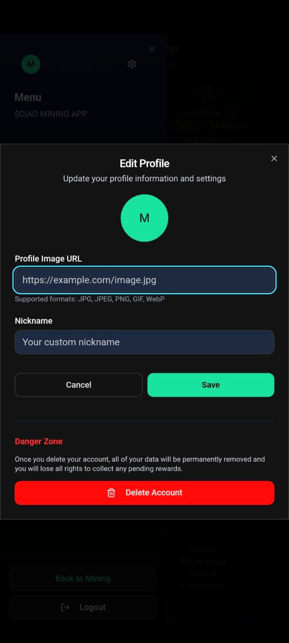 $CIAO MINING APP | $CIAO COIN | CIAOMARKETS ECOSYSTEM