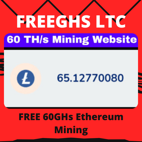 FREEGHS LTC: 60GHs Ethereum Mining GRATUITO 