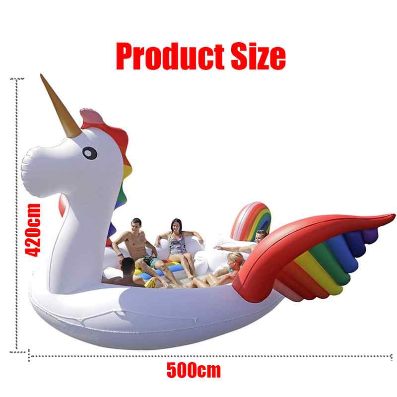 6/8 person Inflatable Giant Float – Unicorn/Flamingo