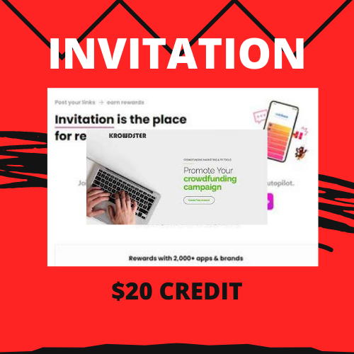 INVITATION: $20 CREDIT