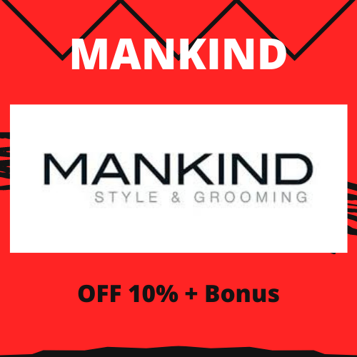 MANKIND: OFF 10% + Bonus