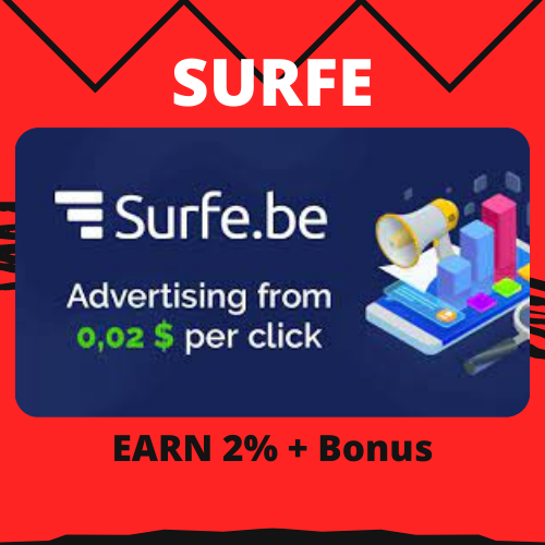 SURFE: EARN 2% + Bonus