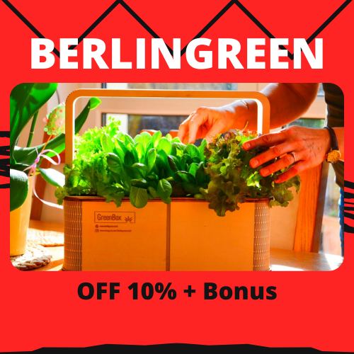 BERLINGREEN: OFF 10% + Bonus