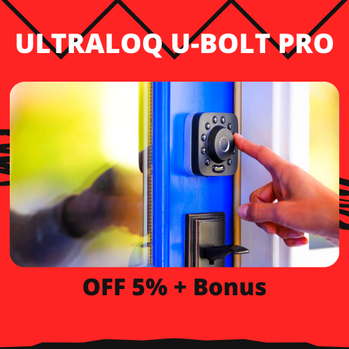 ULTRALOQ U-BOLT PRO: 5 % DE DESCUENTO + bonificación 
