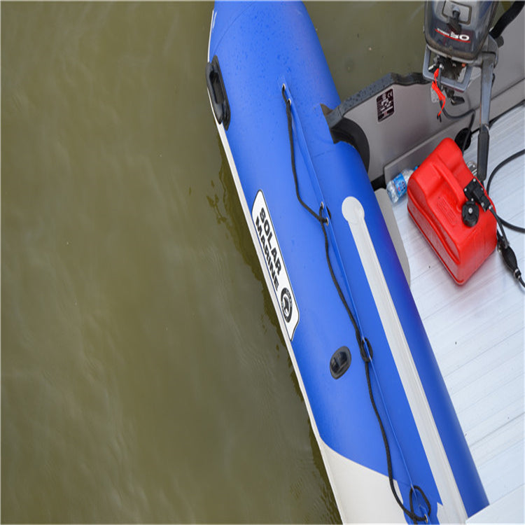 4 Person 270 Cm Length Pvc Inflatable Aluminium Floor Boat